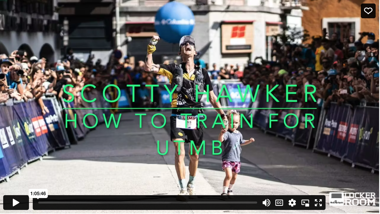 How to train for UTMB with Scotty Hawker